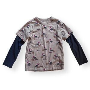 Tea Collection Mt. Fuji layered tee